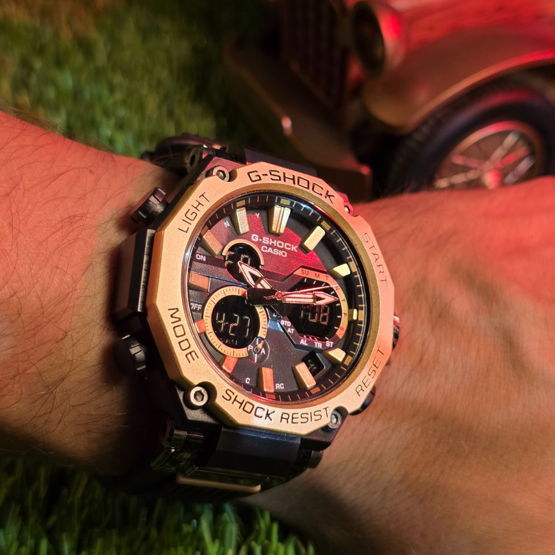 Montre double horloge supergood