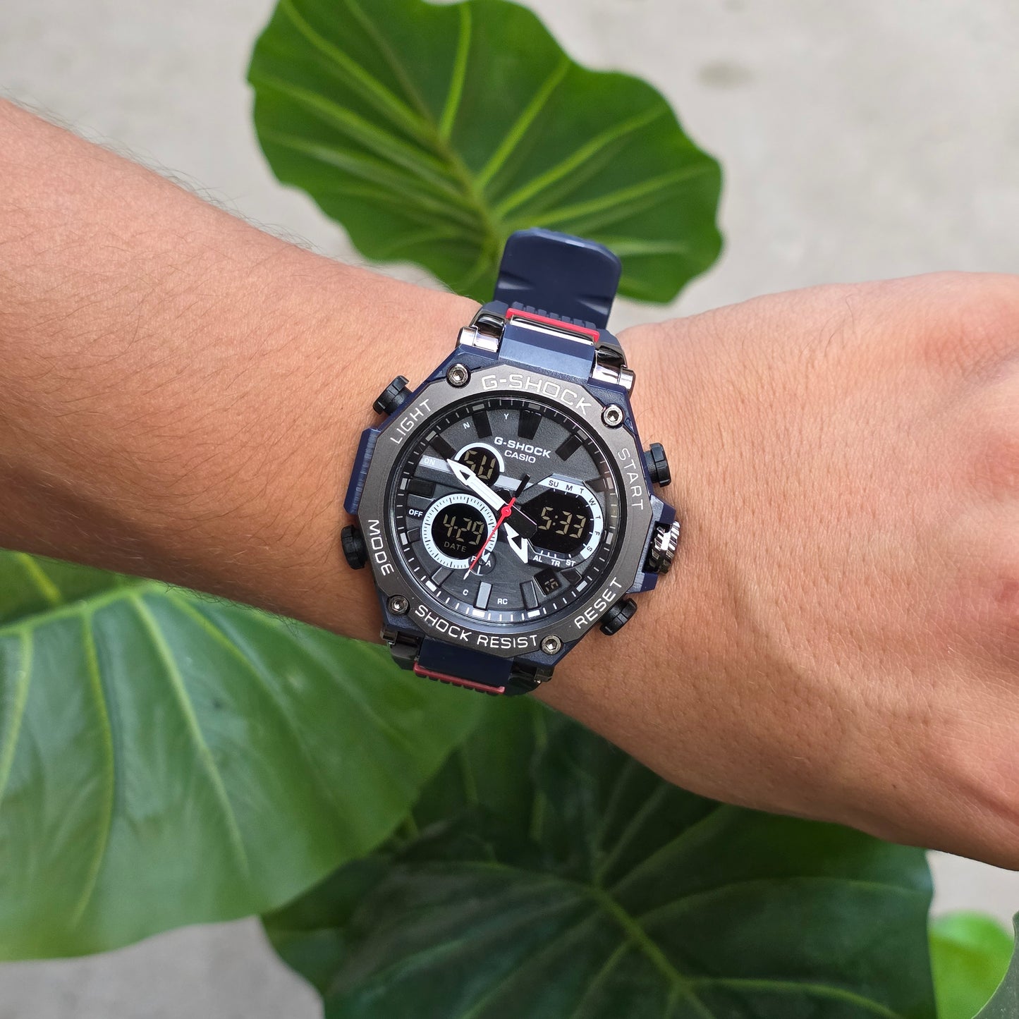 Montre double horloge supergood