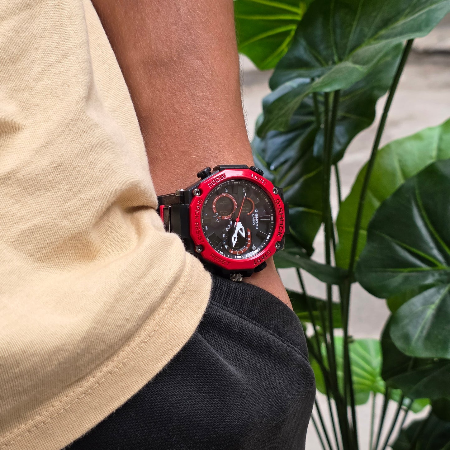 Montre double horloge supergood