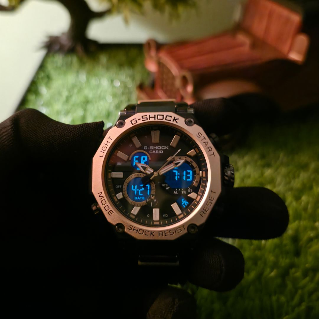 Montre double horloge supergood