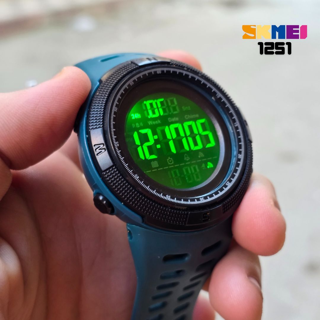 SKMEI 1251 Men Double Time Digital