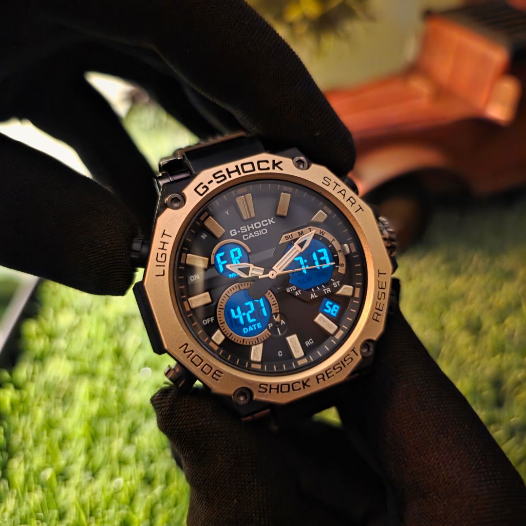 Montre double horloge supergood