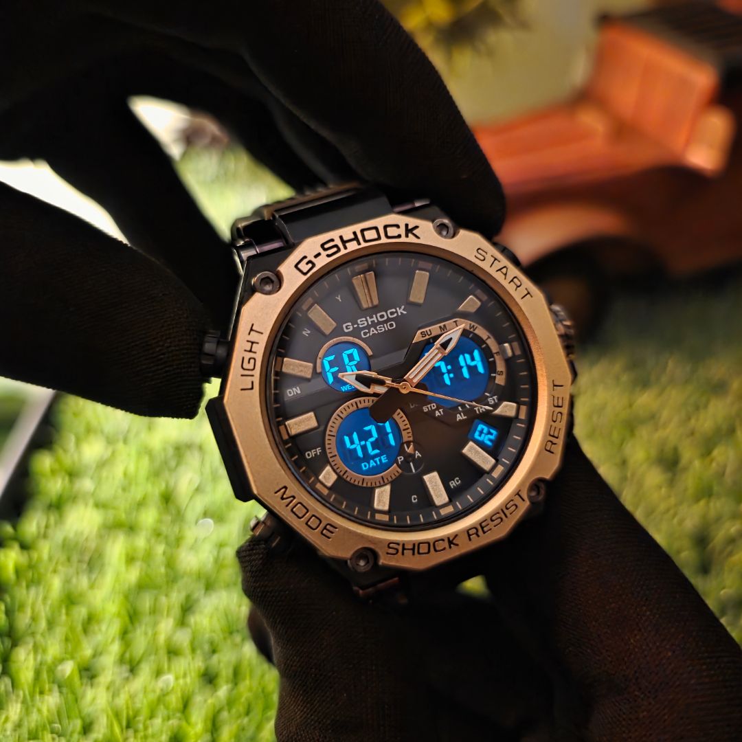 Montre double horloge supergood