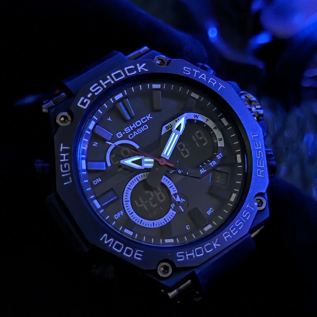 Montre double horloge supergood