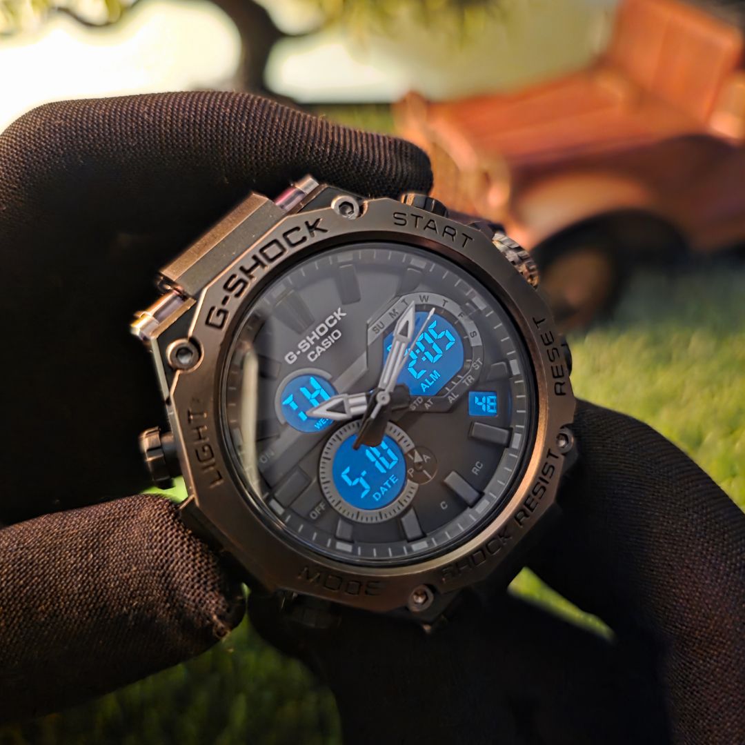 Montre double horloge supergood