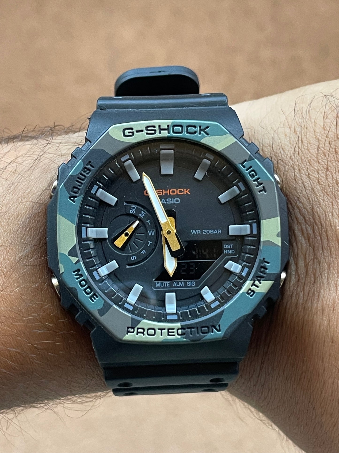 Montre sport pour homme silicone supergood
