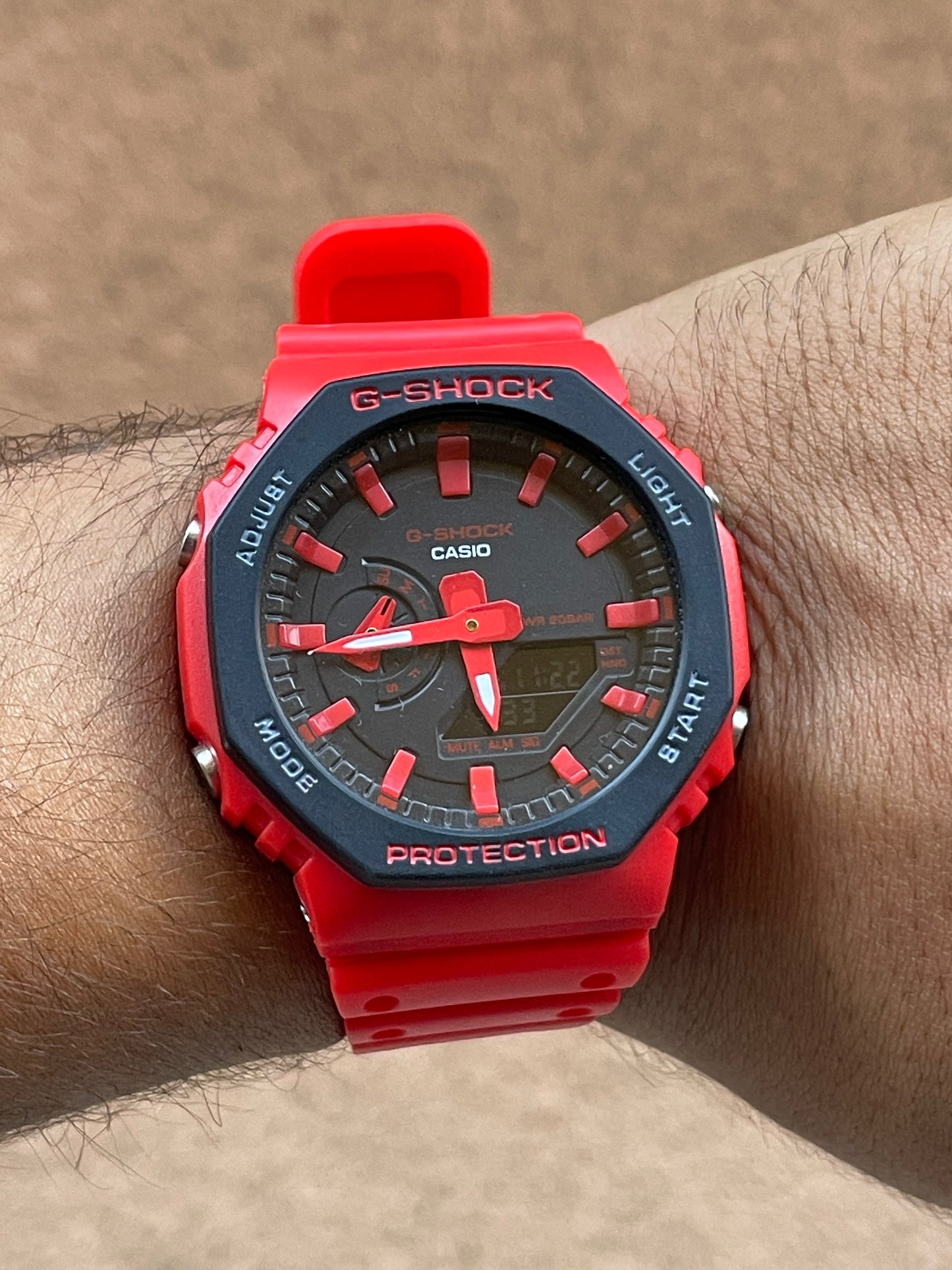 Montre sport pour homme silicone supergood