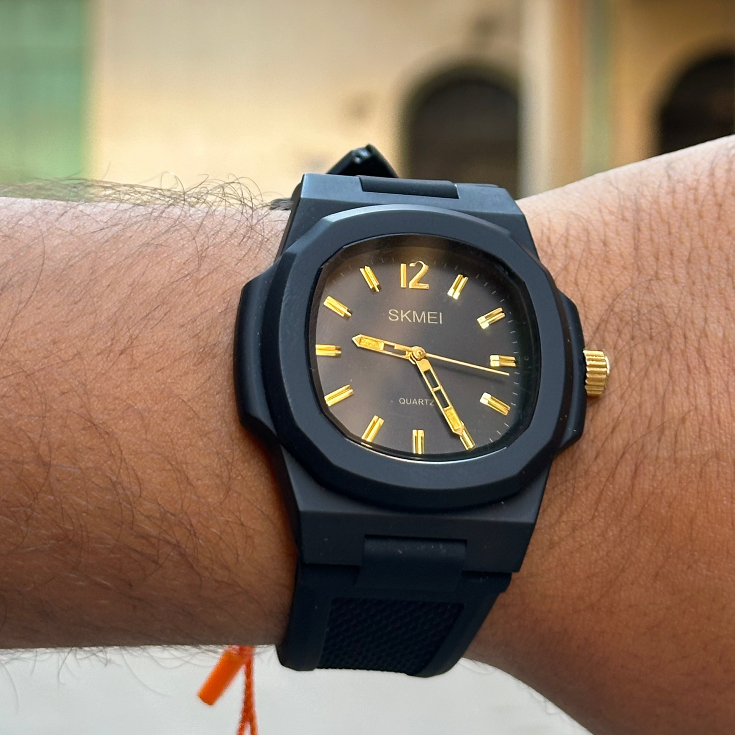 SKMEI 1717 Black Gold