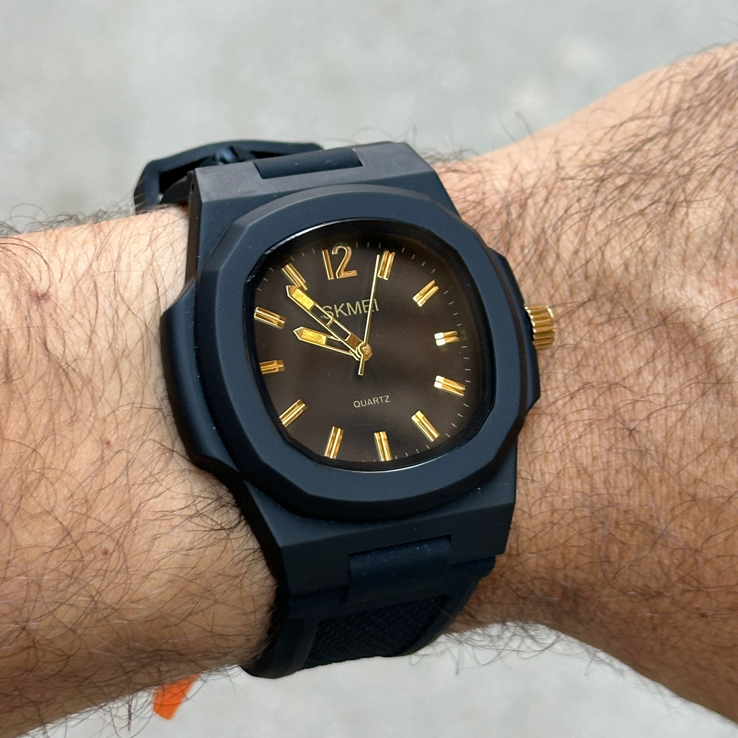 SKMEI 1717 Black Gold