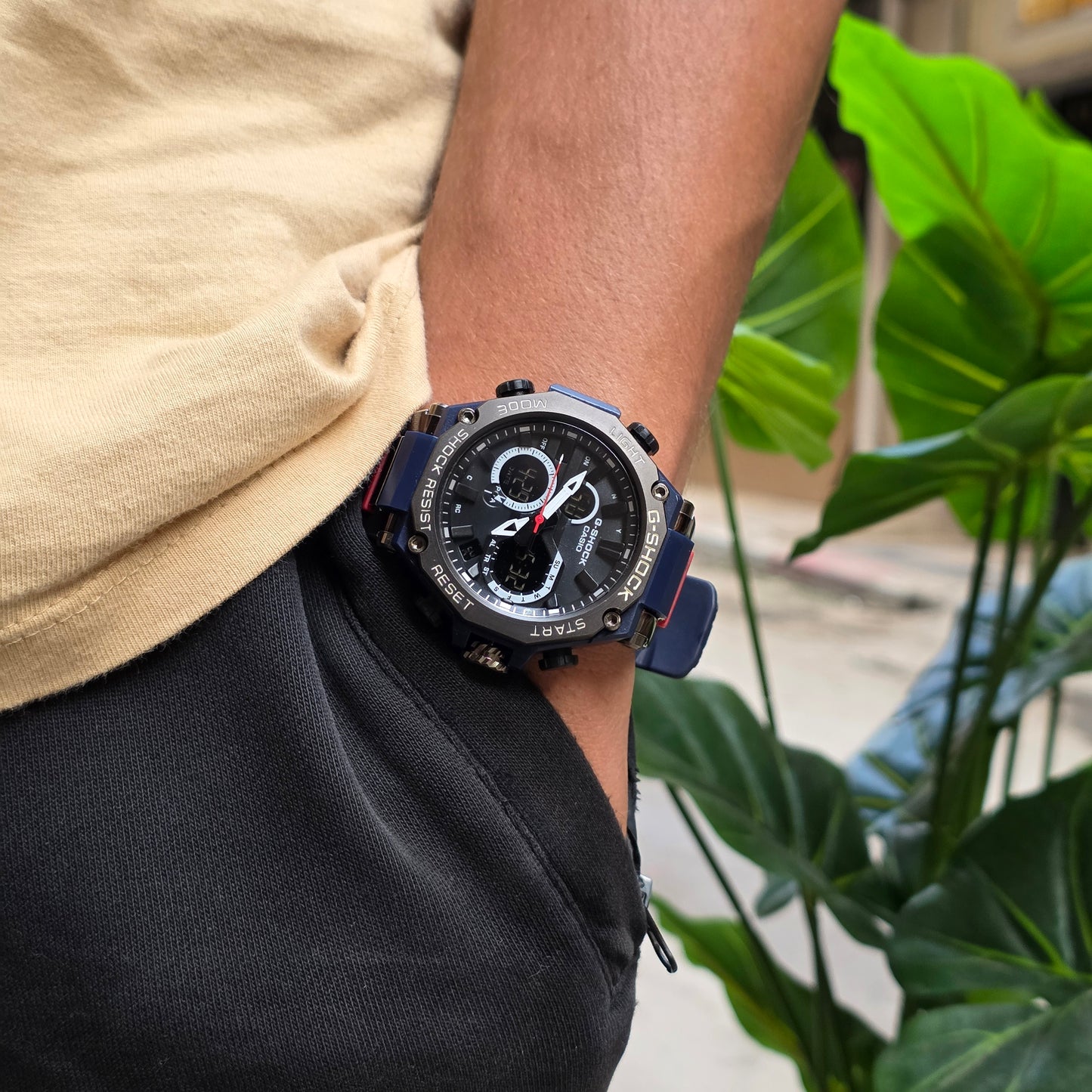 Montre double horloge supergood