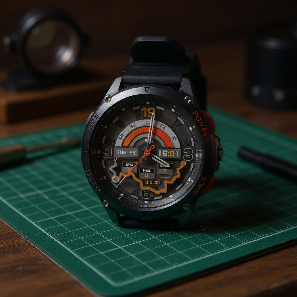 HainoTeko Gps-1 Amoled Active Smartwatch